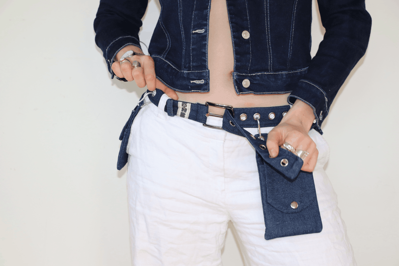 Dark Denim Belt