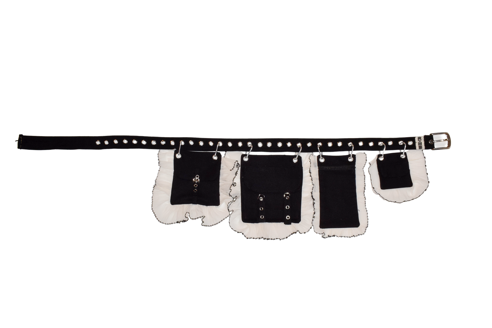 black + cream wiggle