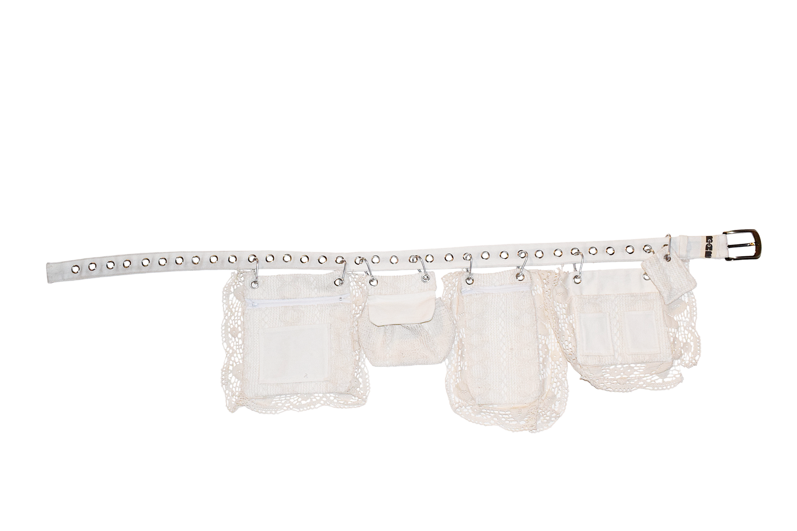 white + lace + lace ruffles